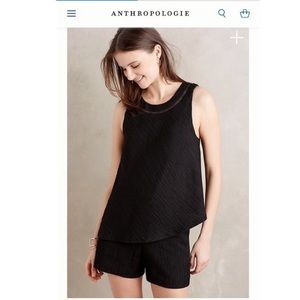 Elevenses Black Romper